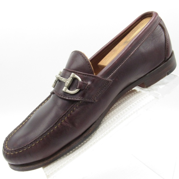FootJoy Size 9 D Brown Horsebit Loafer Mens B6B23